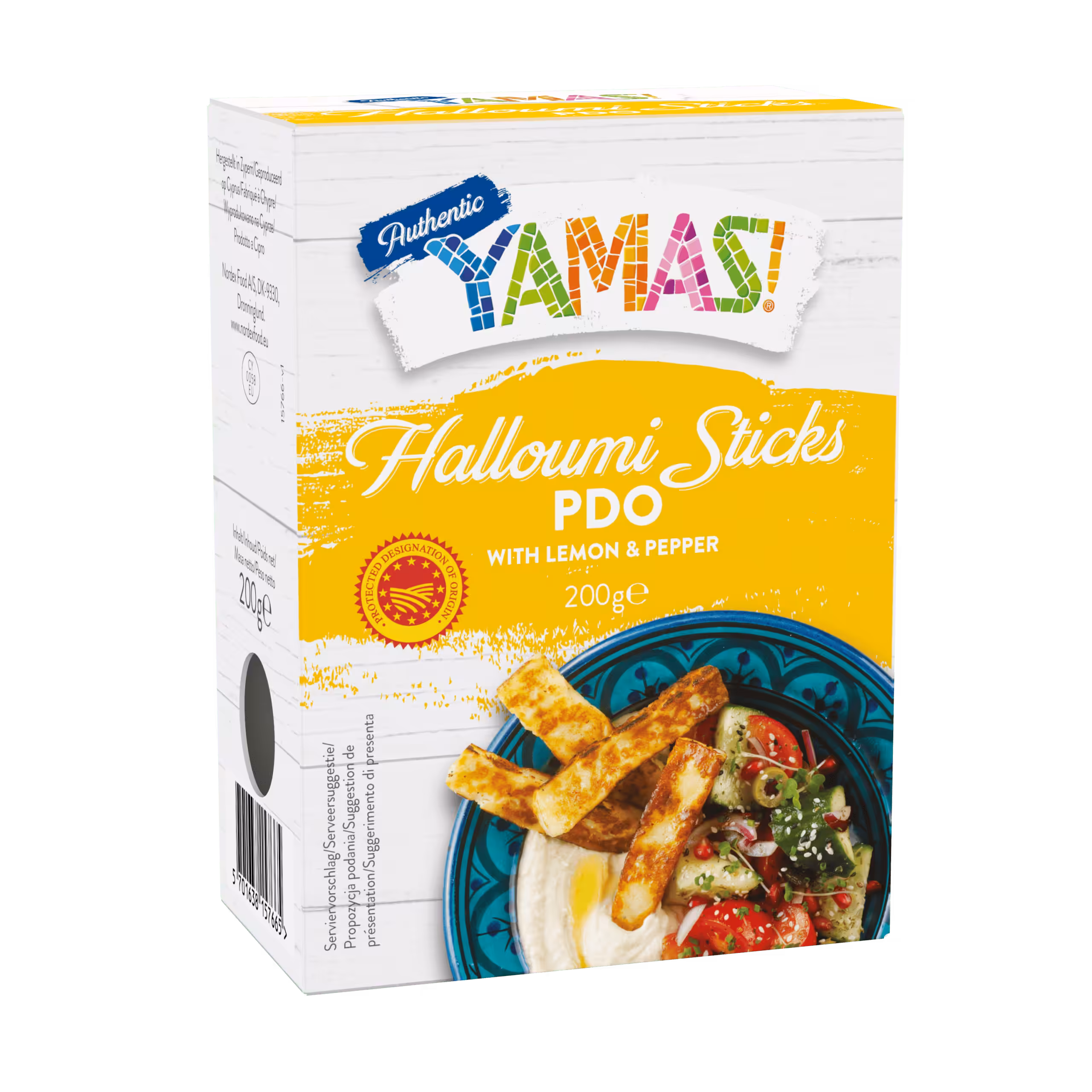 Halloumi Sticks with Lemon